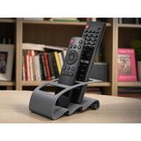 Hobibahçem 3D Baskı Tv Kumandası ve Masaüstü Organizer - Uzaktan Kumanda Düzenleyici Stand-Gri - Abanoz - Antrasit - Belirtilmemiş