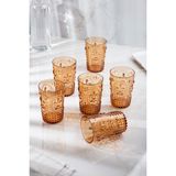 Hobibahçem Akrilik Bal 6'lı Kısa Bardak & Su Meşrubat Kahve Yanı Bardağı 400 ml ( Cam Değildir ) - Belirtilmemiş - 0 - Siyah