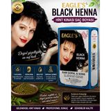 Hobibahçem Black Henna Hint Kınası Saç Boyası Siyah Renk 6’lı Kutu Doğal Görünümlü Kalıcı Saç Boyası - Belirtilmemiş