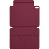 Hobibahçem iPad 2025 10.9 10.nesil (A16) Edz Manyetik Standlı Tablet Kılıfı - Mürdüm - Belirtilmemiş - Renkli