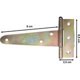 Hobibahçem Kuyruklu Menteşe 940/3 mm - 001-Renkli - Belirtilmemiş