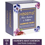 Hobibahçem Mavi Anemon Safran Sabun - Belirtilmemiş