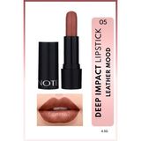 Hobibahçem Ruj & Deep Impact Lipstick Kremsi Dokulu Yari Parlak No: 05 Leather Mood Açık Kahverengi - Belirtilmemiş