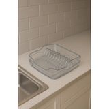 Hobibahçem Şeffaf Akrilik Tabaklık Bulaşıklık Düzenleyici 2 Parça 37X38X7 cm - Renkli - Belirtilmemiş
