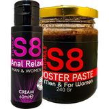 Hobibahçem Stımul8 Bay Bayan Anaı Rahatıattıcı Krem ve Stımul8 Erkeklere Özel Cinseı Macun - Belirtilmemiş
