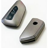 Hobibahçem Volkswagen Skoda Seat Golf 8 Uyumlu Smart 3 Buton Silikon Oto Anahtar Kumanda Kabı Kılıf Füme - Belirtilmemiş
