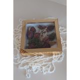 hobicehayaller 20x20x5 cm Anı Çerçevesi! Yeni Model Çiçek Saklama Kutusu
