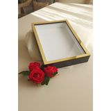 Hobicehayaller 25X35 Cm Derin Anı Çerçevesi! Yeni Moda Gül Kutuları! Nişan Çiçeği Tasarımı!