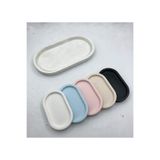 HobiCraft Market Bohem Tepsi Silikon Kalıbı - 17.5 cm x 7 cm | Dekoratif Beton, Alçı, Epoksi, Reçine Kalıp