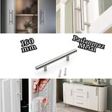 Hobidabi 160MM Inox Kulp Paslanmaz Tv Ünitesi Yatak Odası Mobilya Çekmece Vestiyer Mutfak Dolap Kulbu