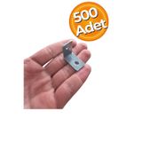Hobidabi 16X25X25 Mm Koli Demir Gönye Köşebent - Mobilya Dolap Raf Masa Çekmece Köşe Sabitleme Birleştirme