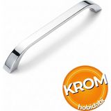 Hobidabi 96 mm Alüminyum Krom Kulp Modern Mobilya Kulbu İçin Şık Tasarım