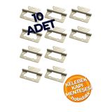 Hobidabi Kelebek Menteşe 10Cm Kelebek Metal Yönsüz 2Mm Kapı Menteşesi 10 Adet