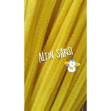 hobidaşım Şönil Altın sarısı Renk 30 cm 20 li 1 Paket Tüylü Tel Peluş Tel 30 cm Elişi Okul Projeler