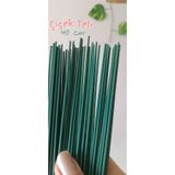 hobidaşım Yeşil 40 cm Çiçek Teli – 10’lu Paket
