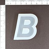 Hobiflex Epoksi Reçine B Harfi Silikon Kalıp HB2010-0002