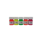 Hobiflex Epoksi Reçine Florasan Pasta Pigment Set Neon Pigment 5 Renk 100 gr
