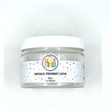 HOBİFLEX EPOKSİ REÇİNE METALİK SEDEFLİ PİGMENT TOZ BOYA İNCİ BEYAZI RENK 50 GR