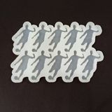 Hobiflex Epoksi Reçine Silikon Kalıp Çoklu Futbolcu Figür Anahtarlık Magnet Kalıbı 1. Kalite HB13065-0008
