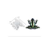 HOBİFLEX EPOKSİ REÇİNE SİLİKON KALIP İTHAL ÜÇ BOYUTLU ORTA BOY KURBAĞA TAŞ TOZU SİLİKON KALIP HB6021-0055
