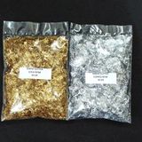 Hobiflex Glitter Epoksi Reçine Sanatsal El Işi Kırpık Görünümlü Glitter Nail Makyaj Sim Set 60 gr - Gold