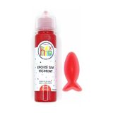 Hobiflex Reçine Bazlı Sıvı Pigment Transparan 60 ml Kırmızı Epoksi Boya