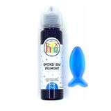 Hobiflex Reçine Bazlı Sıvı Pigment Transparan 60 ml Mavi Epoksi Boya