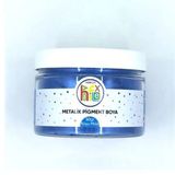 Hobiflex Reçine Metalik Pigment Sedefli Koyu Mavi 50 gr Epoksi Toz Boya