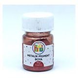 Hobiflex Reçine Metalik Sedefli Pigment 10 gr Kiremit Epoksi Toz Boya
