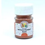 Hobiflex Reçine Metalik Sedefli Pigment 10 gr Terakota Epoksi Toz Boya