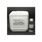 HOBİFLEX Rtv 2 Kalıp Silikonu 1. Sınıf Yumuşak Sıvı Silikon 2,5 Kg 10 Shore Yarı Şeffaf Renk Premıum Kalite