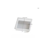 HOBİFLEX SİLİKON KALIP İTHAL KÜÇÜK BOY KARE TAŞ TOZU KALIP EPOKSİ REÇİNE SİLİKON KALIP HB70-0115