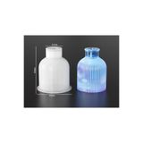 HOBİFLEX SİLİKON KALIP TAŞ TOZU İTHAL KÜÇÜK DEKORATİF AĞZI DAR VAZO KALIBI EPOKSİ REÇİNE HB60-0178