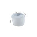 HOBİFLEX SİLİKON KAP TAŞ TOZU HARCI DÖKÜM İTHAL KÜÇÜK BOY İKİ BÖLMELİ EPOKSİ SANATI DÖKÜM KABI HB50-0127