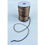 Hobigram 1 Mm Floş Saten İp Kurdele İpi Kolye Bileklik İpi Kahverengi Tonları Rengarek 10 Metre
