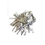 Hobigram 10 Adet - 6.5 Cm Nikel Kaplama Maşa Toka, Pens Toka, Timsah Toka, Saç Tokası, 1.kalite, Yerli Üretim