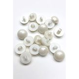 Hobigram Beyaz Plastik İnci Düğme