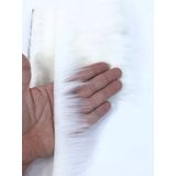 Hobigram Beyaz Suni Kürk Yapay Peluş Şerit En 4 cm