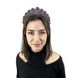 Hobigram Bordo Angela Model Kına Ve Gelin Tacı