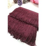 Hobigram Bordo Saçak Püskül En 20 Cm 1 Metre