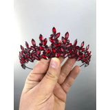 Hobigram Bordo Sara Model Kına Ve Gelin Tacı