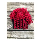 Hobigram Bordo Şerit Ponpon 5 Metre