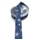 Hobigram Çiçek Desenli Koton Kurdele 2,5 cm 1 mt - 12150102156