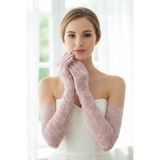 Hobigram Ethereal Lace Uzun Dantel Opera Eldiven | Zamansız ve Zarif Özel Tasarım Premium Seri