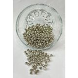 Hobigram Gümüş Renk Parlak Plastik Boncuk 1 Paket 50 Gram