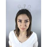Hobigram Gümüş Taşlı Bride Taç
