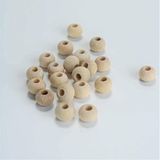 Hobigram Ham Ahşap Boncuk 10 Mm 1 Paket 100 Gram