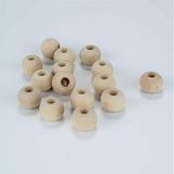 Hobigram Ham Ahşap Boncuk 22 Mm 1 Paket 100 Gram
