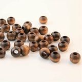 Hobigram Kahverengi Ahşap Boncuk 12 Mm 1 Paket 100 Gram
