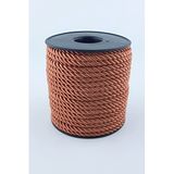 Hobigram Kiremit Rengi Kordon İp 3 mm 10 mt